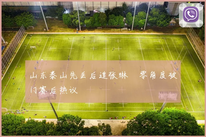山东泰山先丢后追张琳芃零角度破门赛后热议
